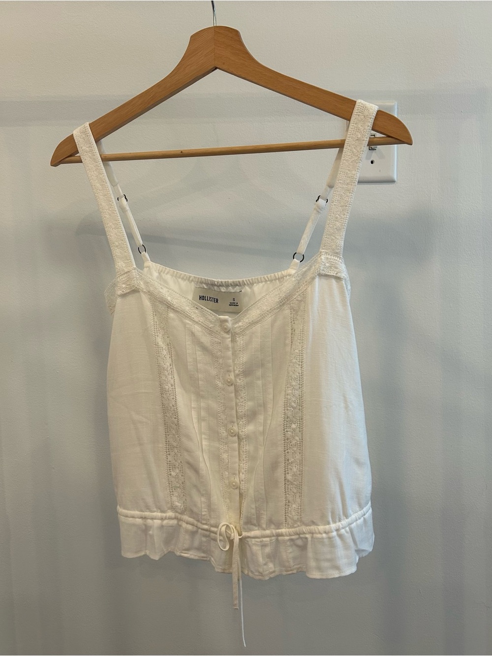 Hollister Easy Cinch Waist Blouse